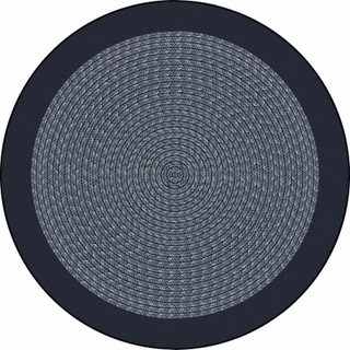 Like Home Navy 5'4" Round Area Rug – Soft & Stylish Comfort_main