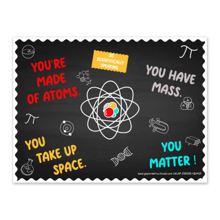 You MATTER Science Poster 24 x 36, Corrugated Plastic_main