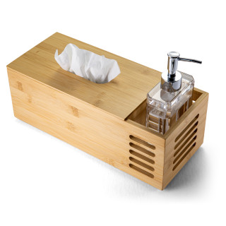 Eco-Friendly Bamboo Tissue Box