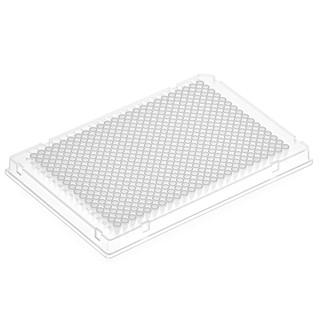 Diamond Shell 384-Well PCR Plate, A24 Notch, Clear & White_main