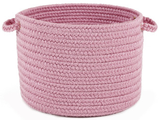 Happy Braids HB08 Solid Pink 18" x 12" Basket_main