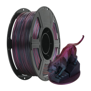 HS PLA 1KG Burning Titanium & Abyss Red Filament_main