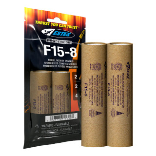 ESTES: F15-8 Model Rocket Engines 29mm 2-Pack Bag_main