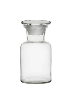 Eisco Labs: 125ml Wide-Neck Soda Glass Reagent Bottle_main