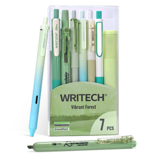 Writech Green Journaling Set 7-Count, Pack of 12_main