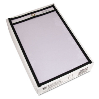 Stitched Clear Shop Ticket Holders 6 x 9, 25 Pack_main