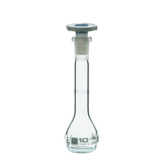 Eisco Labs: 10ml Class A Volumetric Flask, 10/19 Socket_main