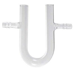 U-Shaped Drying Tube with Side Arms, 100mm_main