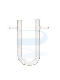U-Shaped Drying Tube with Side Arm, 150mm Length_main
