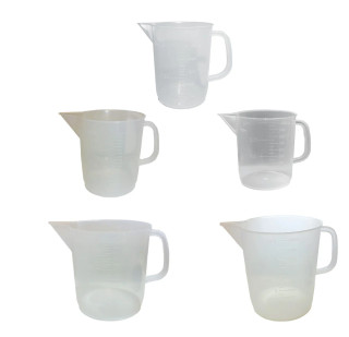 5-Piece Laboratory Beaker Jug Set, 500 – 5000ml Capacity_main