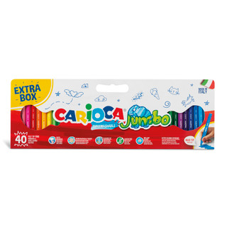 CARIOCA Jumbo - 40 Count Markers per Box (Pack of 1 Box)_main