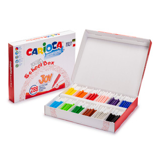 CARIOCA School Box Joy - 288 Count Markers per Box (Pack of 1 Box)_main