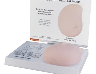 Full Size Breast Exam Training Model with Lumps_main
