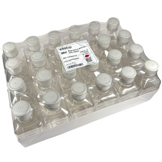 Eisco Labs: Pack of 24, 500mL Sterile PETG Media Bottles with HDPE Caps, Square, Leak-Proof, Tamper-Evident, Non-Pyrogenic, Gamma Sterilized, Ideal for Lab Reagents, Buffers & Biopharmaceutical Use_main