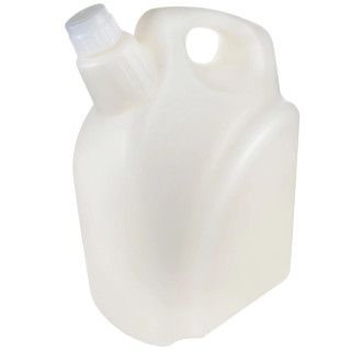 Eisco Labs: 20L HDPE Jerrican with Silicone Lined Polypropylene Cap - Non-Sterile, IS 6312 Tested_main