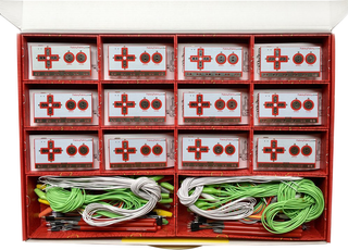 Makey Makey Classroom Invention Literacy Kit - Red-White 20.3x13.8x2.5in Box