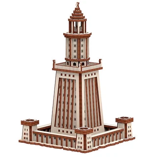 Alexandria Lighthouse Building Model Kit_main