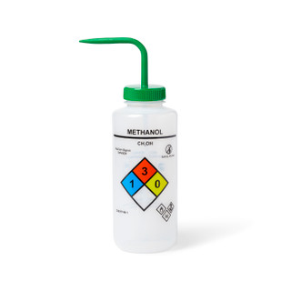 Unisafe Methanol Vented Wash Bottles 1000ml Pack of 4_main