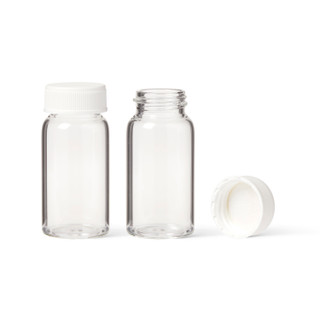 Scintillation Vials, 20 ml, With Attached PP Cap (Size 22-400) And Polyethylene Liner, PK/500_main