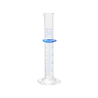 Class B Borosilicate Graduated Cylinder 25ml, PK/2_main