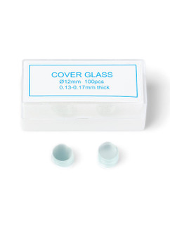 12mm Round Glass Coverslips Pack of 100_main