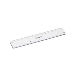 Clear Plastic Measuring Ruler 6 Inch_main