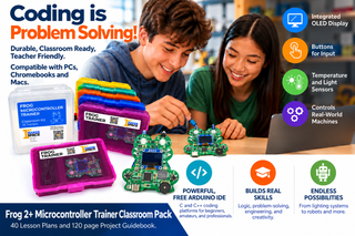 Frog 2+ Arduino-Compatible Classroom Kit with 5 Robots_main