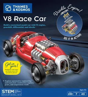 V8 Race Car Model Kit for STEM Learning_main