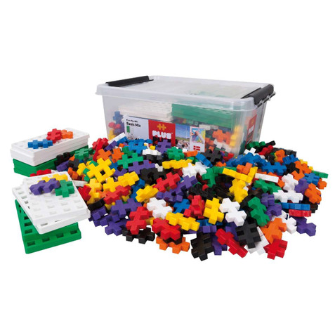 Plus-Plus - BIG Educational Tub (400 pc + 10 baseplates) NEW