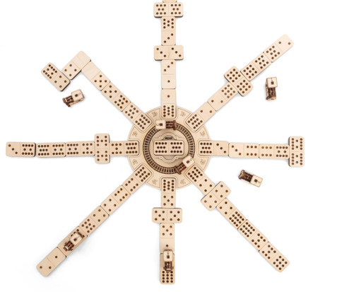 Mexican Train Domino Construction STEM Kit