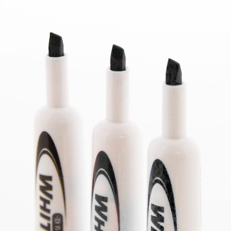 Black Chisel Tip Dry-Erase Markers (3/Pack) 24 Pack