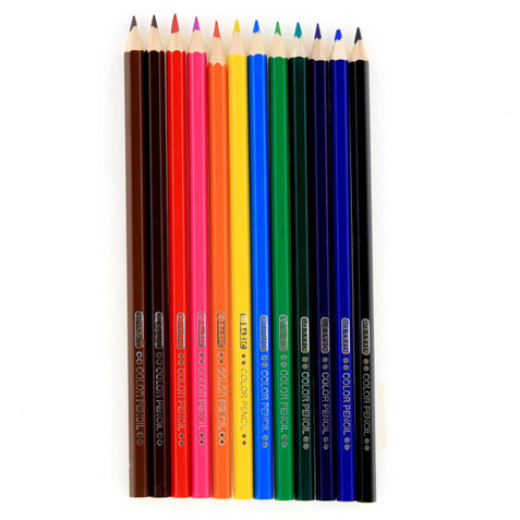 24 Colored Pencils 12 Packs