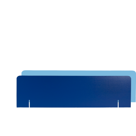 BLEU RUBANページ Double-Sided Project Board Headers, 10x36, Blue/Sky Blue, 24-Pack