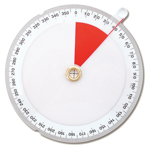 360 degree AngleViewer Visual Protractor