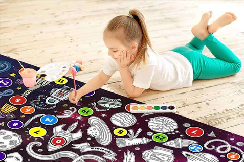 Paint by Math Cosmos Vinyl Banner | Geyer Instructional Products