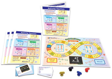 New Path Learning-Multi Step Equations Learning Center Game
