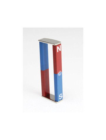 ALNICO BAR MAGNET, 3" LONG, PAIR, BLUE/RED, 1/2" WIDTH, 1/4" THICK - 226986