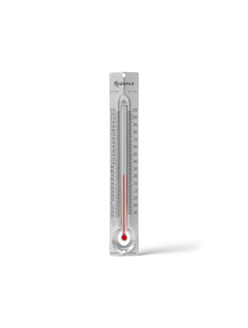 METAL BACK STUDENT THERMOMETER, FLAT BACK, -40?? TO 110?? C - 227110