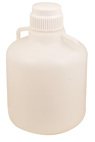 These premium polypropylene plastic carboys are ideal for any laboratory or home use. The lids have a gasket to seal the container. Significantly lighter than glass, these are highly portable and durable.