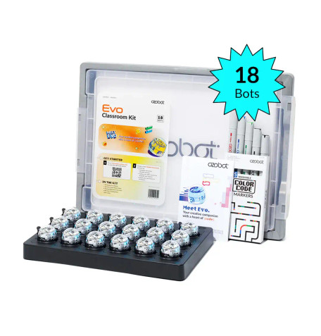 Ozobot Evo Classroom Kit (18 bots) | Geyer Instructional Products