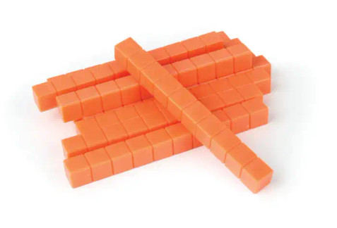 BASE TEN ORANGE RODS/PKG 10 | Geyer Instructional Products