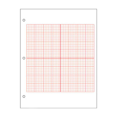 ❁︎くらーらページ❁ Axis Graph Paper, 3/16