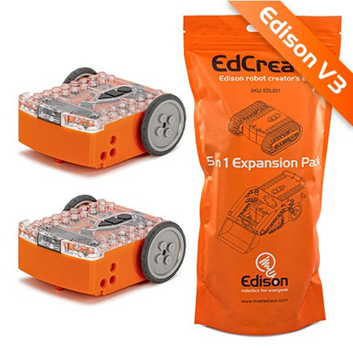 EdSTEM Home Pack 2 V3 Edison Robots and EdCreate Kit | Geyer ...