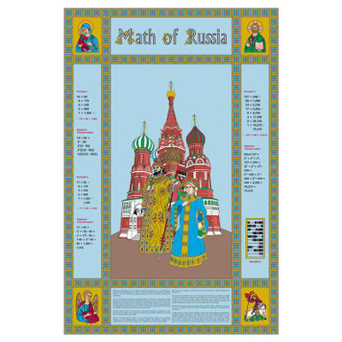 Multicultural Math Poster - Russia | Geyer Instructional Products