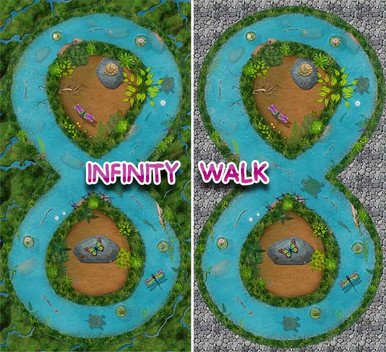 Infinity Walk Roll-Out Activity Mat | Geyer Instructional Products