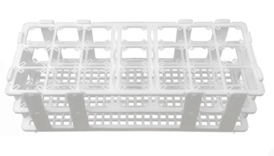 Test Tube Rack, 21-Hole Rack for up to 25mm Tubes