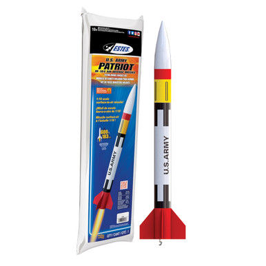 Pop Rockets Military Estes Rockets: U.S. Army Patriot M-104 Rocket Launch Set for Scale Flights