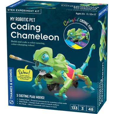 My Robotic Pet: Interactive Coding Chameleon Toy