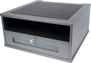 Ergonomic Monitor Riser with Storage Shelf