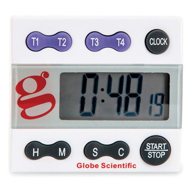 Digital 4-Channel Timer with Count Up & Down